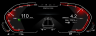 Цифровая приборная ЖК панель для BMW 7 серии F01/F02/F03 2009-2015 CIC NBT RDL-1261 H
