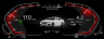 Цифровая приборная ЖК панель для BMW X3 F25 2011-2017 CIC NBT RDL-1261