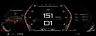 Цифровая приборная ЖК панель для BMW X1 F48 2016-2022 RDL-1297