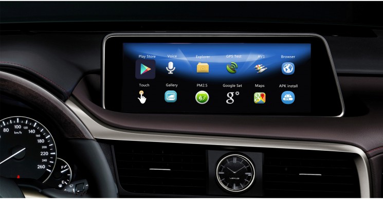 Навигационный блок для Lexus RX на системе Android с 2015-н.в. 